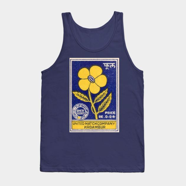 Flower matchbox Tank Top by Gourmet comics